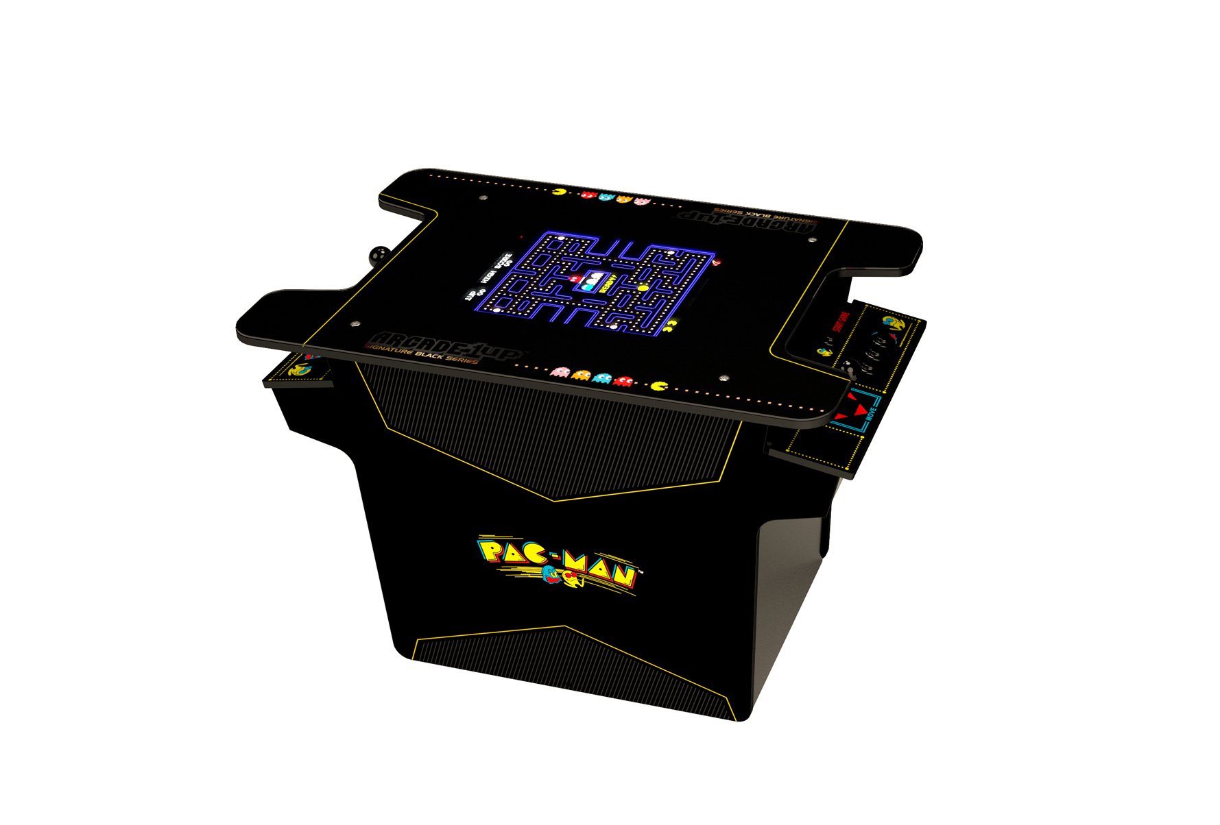 Backman Arcade Arcade1Up Black Series PAC-MAN & Street Fighter Head to Heads – Bionic Buzz