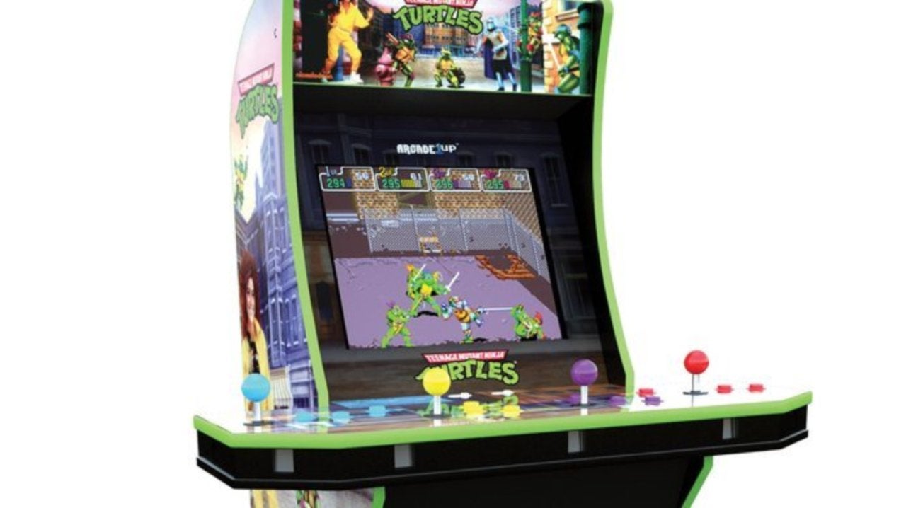 Arcade1up S Tmnt Now Out Nation Wide Bionic Buzz