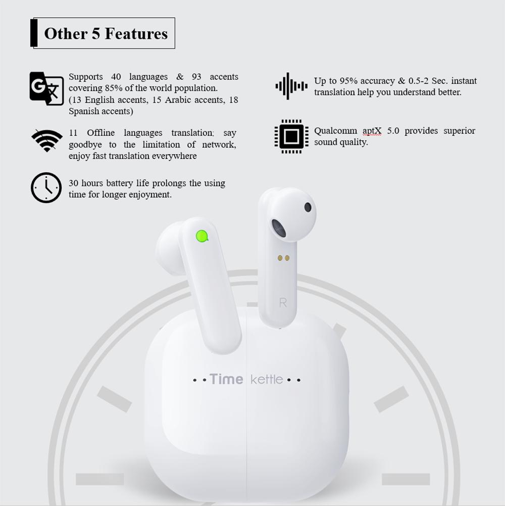 Timekettle M2: World's 1st Offline Translation Earbuds – Bionic Buzz